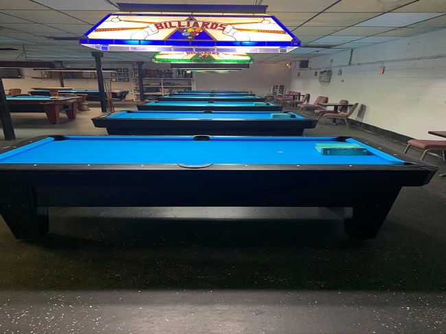 Play pool near you Charlotte billiards tables cues