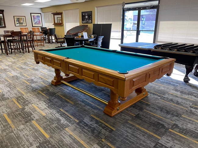 Play pool near you Little Rock billiards tables cues