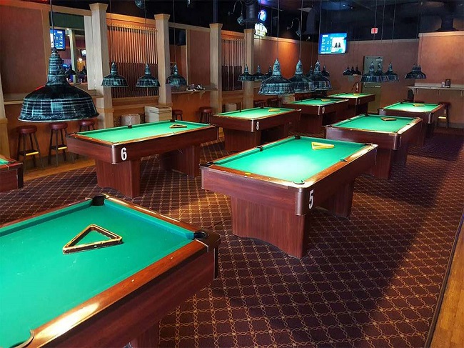 Local pool halls Baton Rouge billiards leagues tournaments