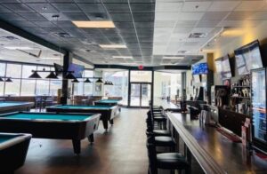 Local pool halls Portland Maine billiards leagues tournaments