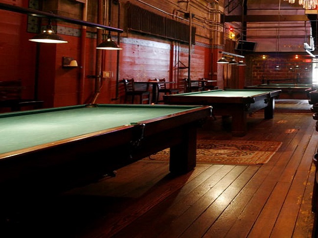 Play pool near you Portland billiards tables cues