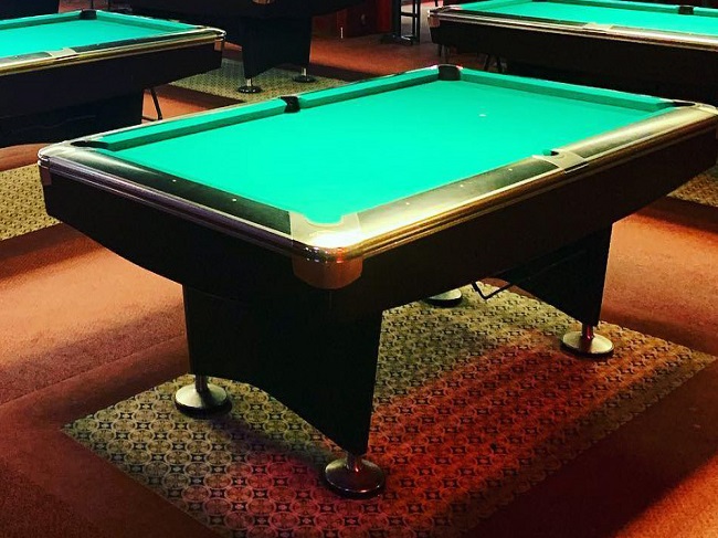 Play pool near you Atlanta billiards tables cues