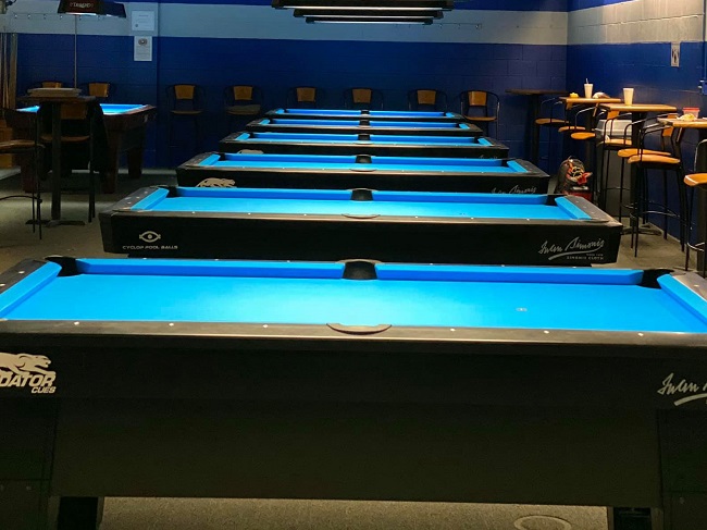 Local pool halls Indianapolis billiards leagues tournaments
