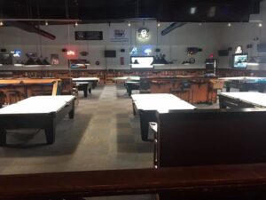 Local pool halls Asheville billiards leagues tournaments
