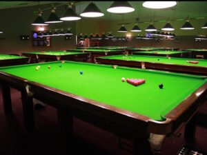 Local pool halls Belfast billiards leagues tournaments