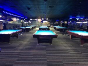 Local pool halls Bridgeport New Haven billiards leagues tournaments