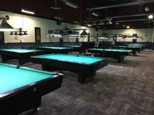 Local pool halls Calgary billiards leagues tournaments