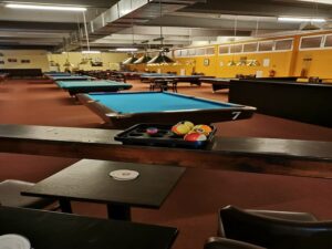 Local pool halls Cologne billiards leagues tournaments