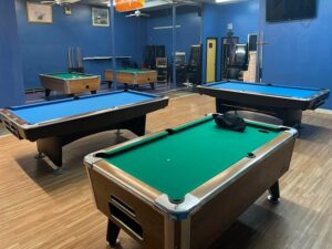 Local pool halls Dayton billiards leagues tournaments
