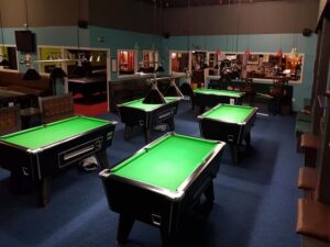 Local pool halls Edinburgh billiards leagues tournaments