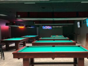 Local pool halls Lexington billiards leagues tournaments