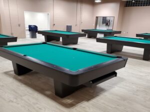 Local pool halls Newark billiards leagues tournaments