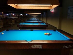 Local pool halls Oklahoma billiards leagues tournaments