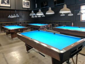 Local pool halls Denver billiards leagues tournaments