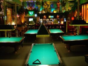 Local pool halls Hamburg billiards leagues tournaments