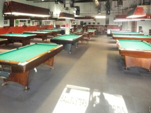 Play pool near you Philadelphia billiards tables cues